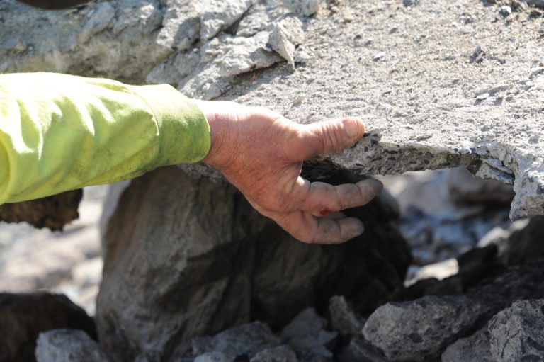 Contractors Discover The Ramp Is About 3 Inches Thick